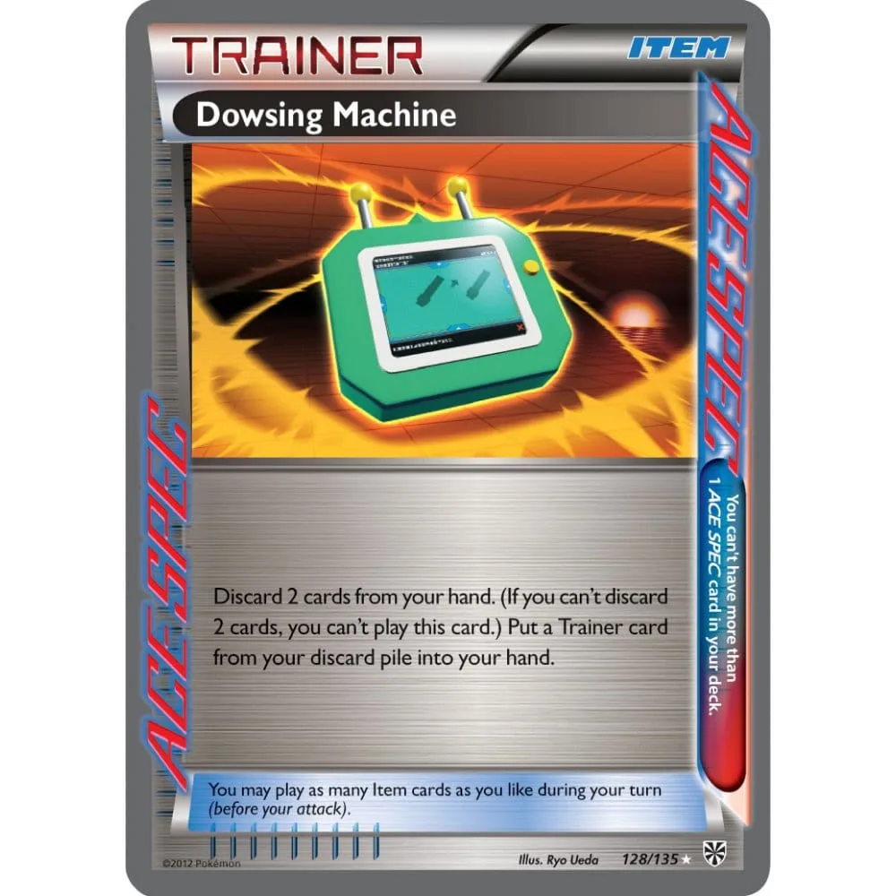 Pokemon Plasma Storm 128/135 Dowsing Machine (ACE Spec) - Pokémon - FashionsVida