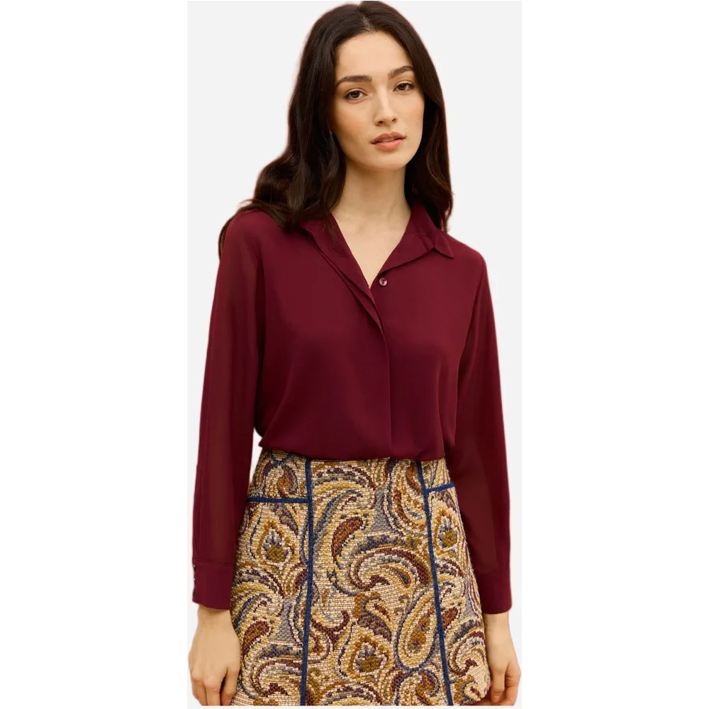 Blusa de mujer larga y tejido - Bimani - FashionsVida
