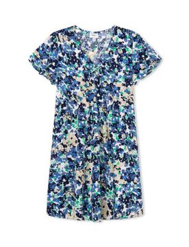 Para niña. PG951655 Vestido Odelia (14Años= 164cm), Casual, Viscosa, Manga corta, moda infantil
