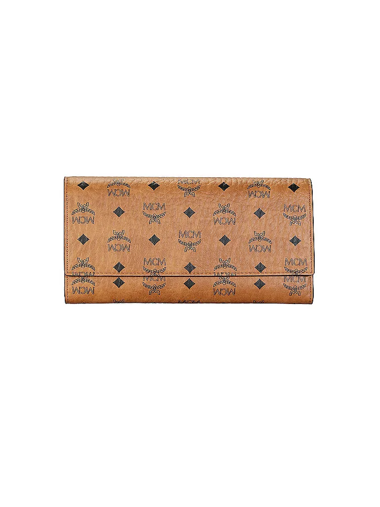 Nombre del producto: Cartera AREN Large marrón - Mcm - FashionsVida
