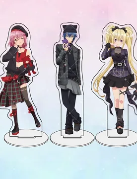 Shugo Chara! Ikuto Amu Utau 15CM Mini Acrylic Stand Keychain Cute Anime Figure Bag Ornament Fashion Peripheral - Aliexpress - FashionsVida