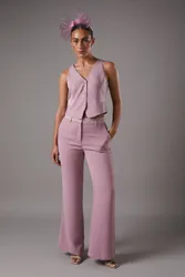 Premium Flare Trouser - Mink - Size: 14
