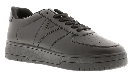 Womens Trainers Potus Lace Up Black - Size Uk 7