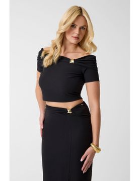 Para mujer. W6GP12K2935 Top Brigitte (S), Casual, Fiesta, Modal, Sin mangas / Tirantes