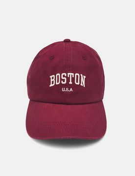 Cappello Con Ricamo Boston