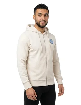 Sweat-shirt à Zip One Color Summer Moonbeam M - Jack & jones - FashionsVida