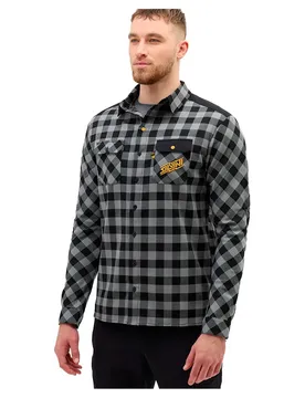 Camicia A Maniche Lunghe Mj2131 Farini Grey / Tiger