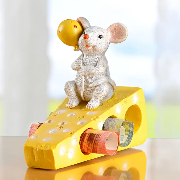 Figur Maus für Geldgeschenke und Gutscheine - 3Pagen - FashionsVida