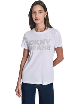 Camiseta de mujer con logo - DKNY Jeans - FashionsVida