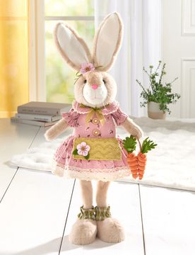 Dekofigur Hasenmädchen "Hanni" 53 cm
