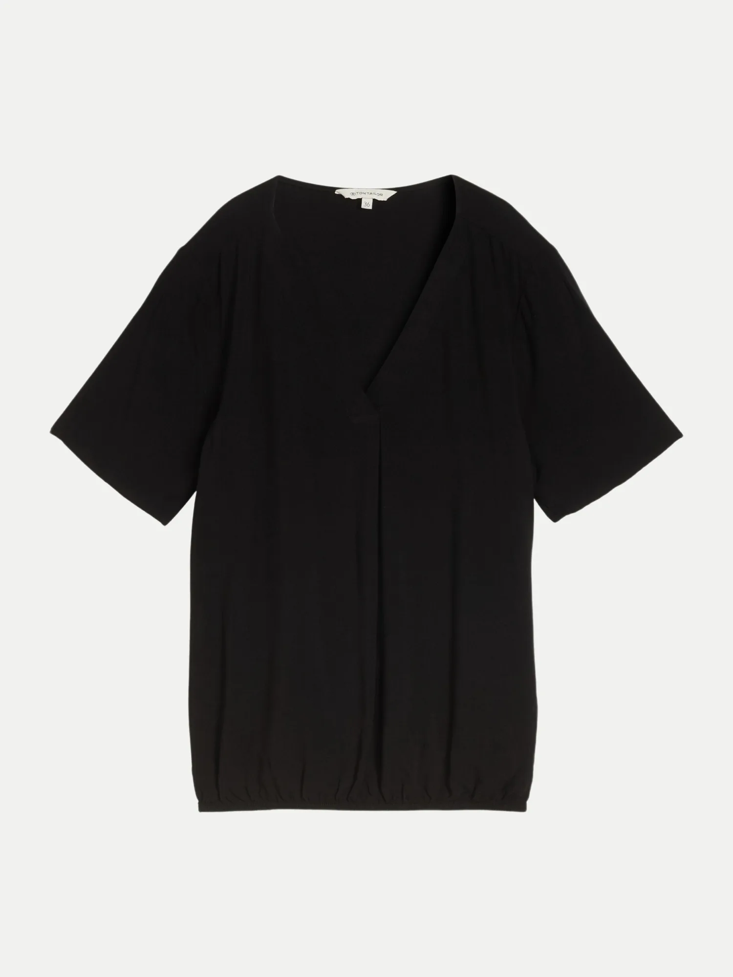 Blusenshirt Schwarz 36 - Tom Tailor Casual - FashionsVida