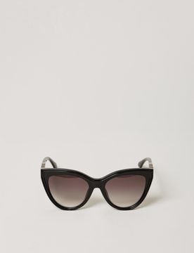 Twinset Lunettes de soleil papillon