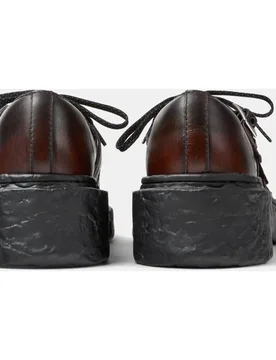 Mocasines con tacón unisex de piel vamonos - camperlab - FashionsVida