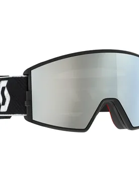 Masque De Ski React Black / White Amplifier White Chrome/CAT2 Homme