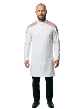 Longue Robe Food & Care 20154 White / Traffic Red 3XL - MASCOT - FashionsVida