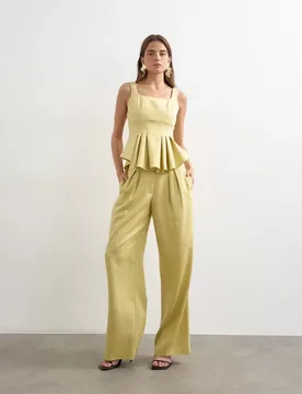 TSFATIMA SL CURVE HEM TAILORED TOP female - 38 - FashionsVida