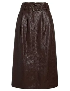 Maxi-Rock Damen Dunkelbraun 38 Damen - ROTATE BIRGER CHRISTENSEN - FashionsVida
