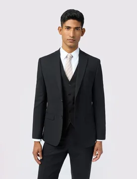 Slim Fit Performance Wool Rich Suit Jacket Black male - Ted baker - FashionsVida
