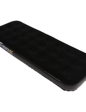 Flock airbed sgl tumbona Negro (UNICA)