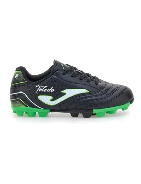 Scarpe da calcio nere e verdi Toledo JR 2501 33 - Joma - FashionsVida