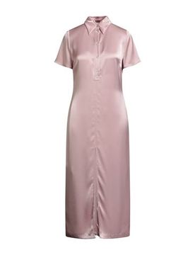 Vestido midi Mujer Rosa 34,36,38 Mujer