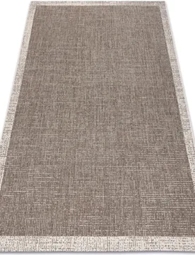 Teppiche Teppich Sizal Floorlux 20401 Rahmen Taupe / 140x200 Cm 140x200 Cm - RUGSX - FashionsVida