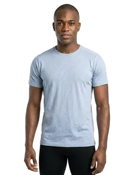 T-shirt à Manches Courtes Customized 22582 Light Stone Blue 5XL