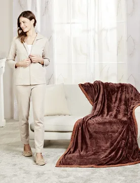Pagen Hose beige-meliert - 3Pagen - FashionsVida