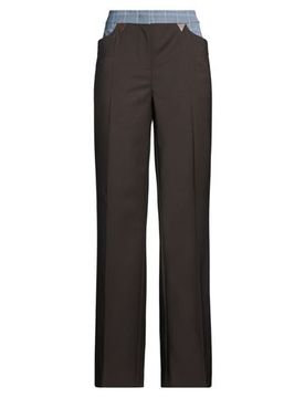 Pantalones Mujer Café 36,38,40 Mujer