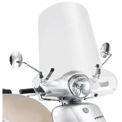 Parabrezza trasparente 293A Per SYM Fiddle II 50-125 (0 taglia un