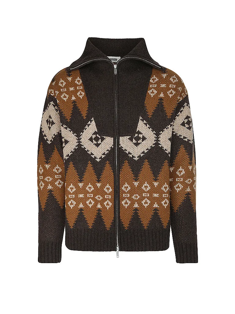 Strickjacke KYELL 10 marrón S - Drykorn - FashionsVida