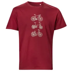 Burgundy Bikes T-Shirt