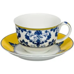 Taza de té con plato Castelo Branco