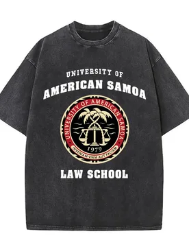 Heisenberg Breaking Bad University of American Samoa Law School Vintage Washed T Shirt Better Call Saul T-shirts Men Cotton Tees - Aliexpress - FashionsVida