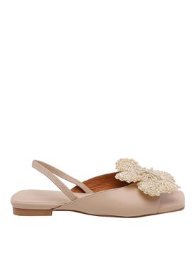 Slingback piatto naturale 016J