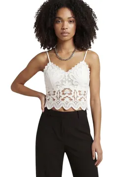 Damen Top Weiß 513171