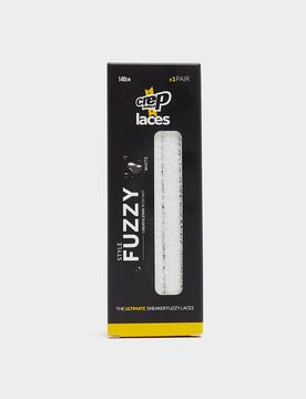 Fuzzy Schnürsenkel, Weiss - unisex - Size: One Size