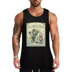 Aurora Aksnes Greenbird Tank Top Basic Casual Tank Top Lightweight Breathable Fabric