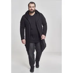 Veste Long Hooded Cardigan Black 4XL