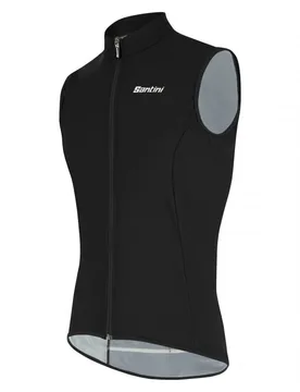 Guscio ciclismo antipioggia antivento NEBULA PURO VEST NE - Santini - FashionsVida