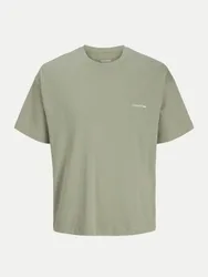 T-shirt mit Rundhalsausschnitt Grün L