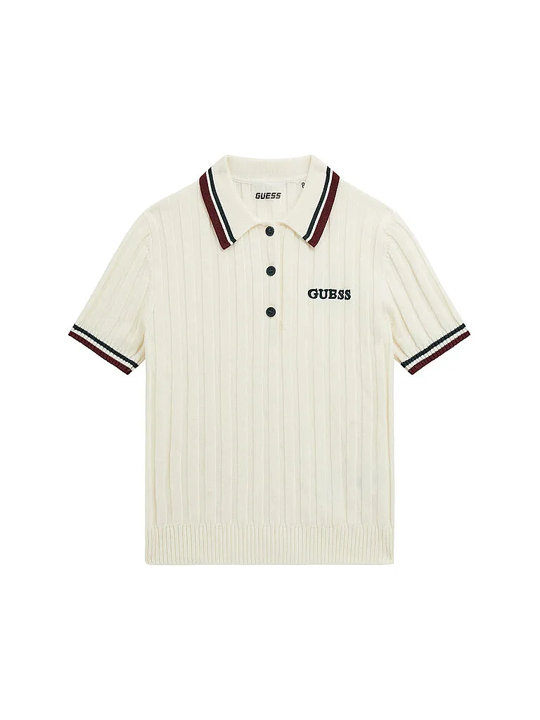 Guess Polo da ragazza crema 164 - Guess - FashionsVida
