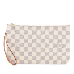 Damier Azur Neverfull MM Pouch