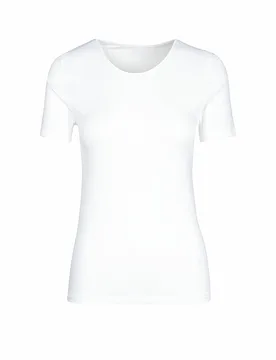 T-Shirt EMOTION bianco bianco 46 - Mey - FashionsVida