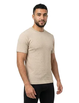 Maglietta A Maniche Corte X Porsche Thompson 251 10279620 Open Beige XL - BOSS - FashionsVida