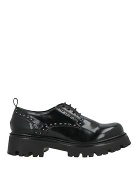 Schnürschuh Damen Schwarz 36 Damen