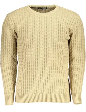 Herren RUNDHALS-PULLOVER Beige USTR955_BESABBIA