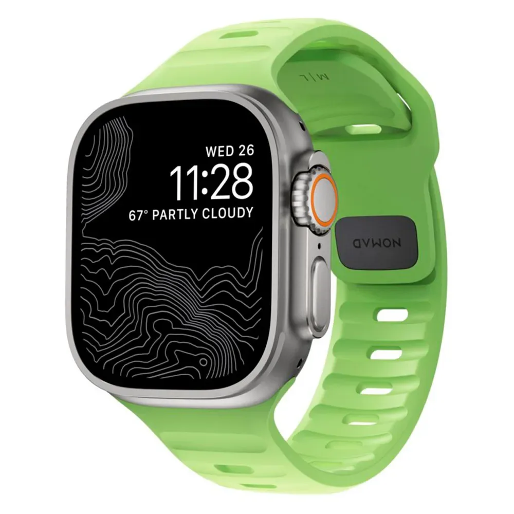 Sangle Sport Band 46mm/49mm Glow One Size unisex - Nomad - FashionsVida