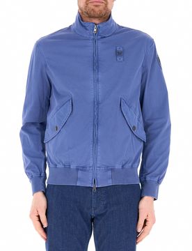 Blauer Bomber in cotone BLU M
