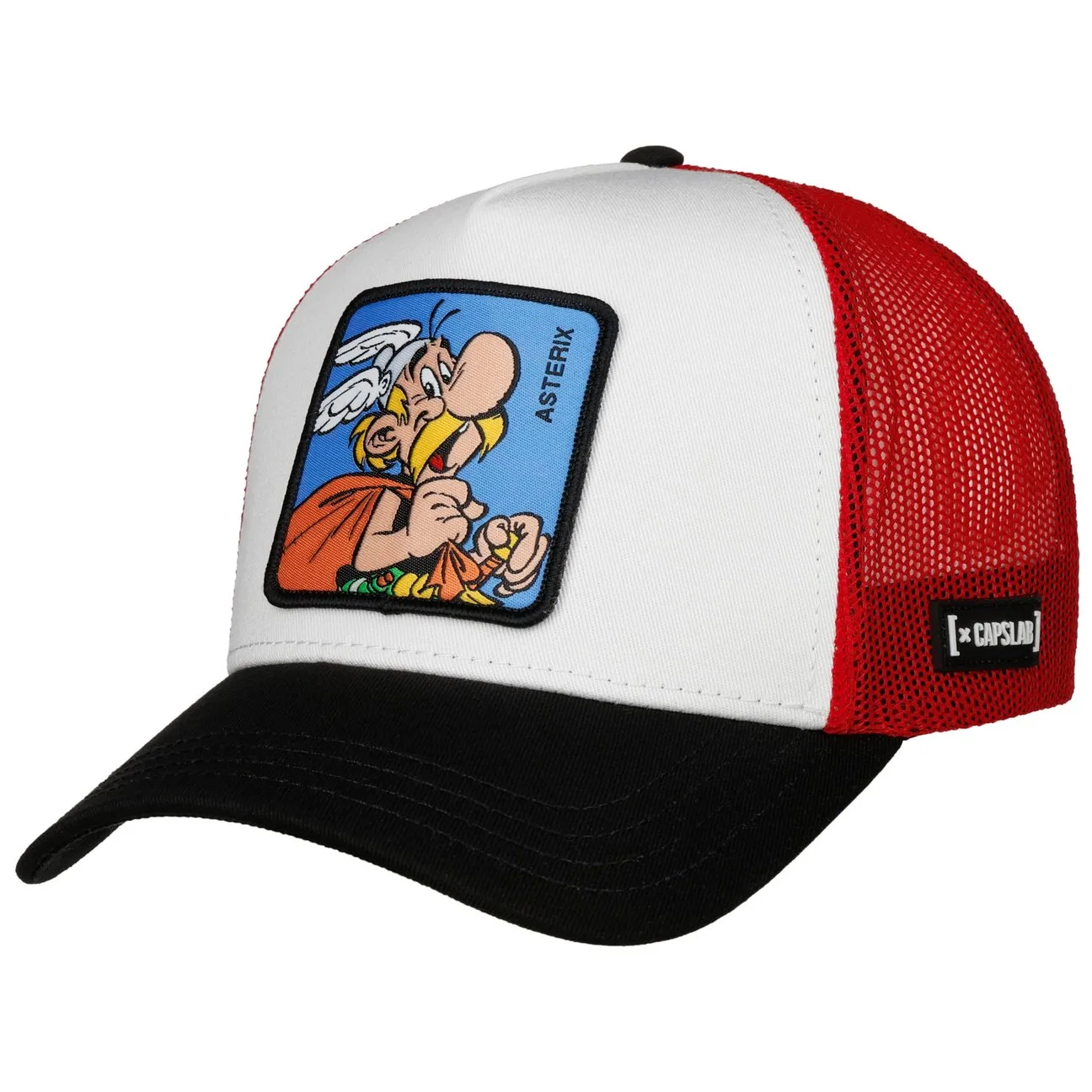Asterix Trucker Cap by - burgundy-black - Female - Size: One Size - Capslab - FashionsVida